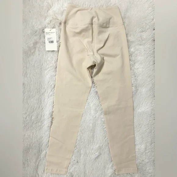 MATE The Label Organic Stretch Midi Leggings - Bone - Picture 12 of 14